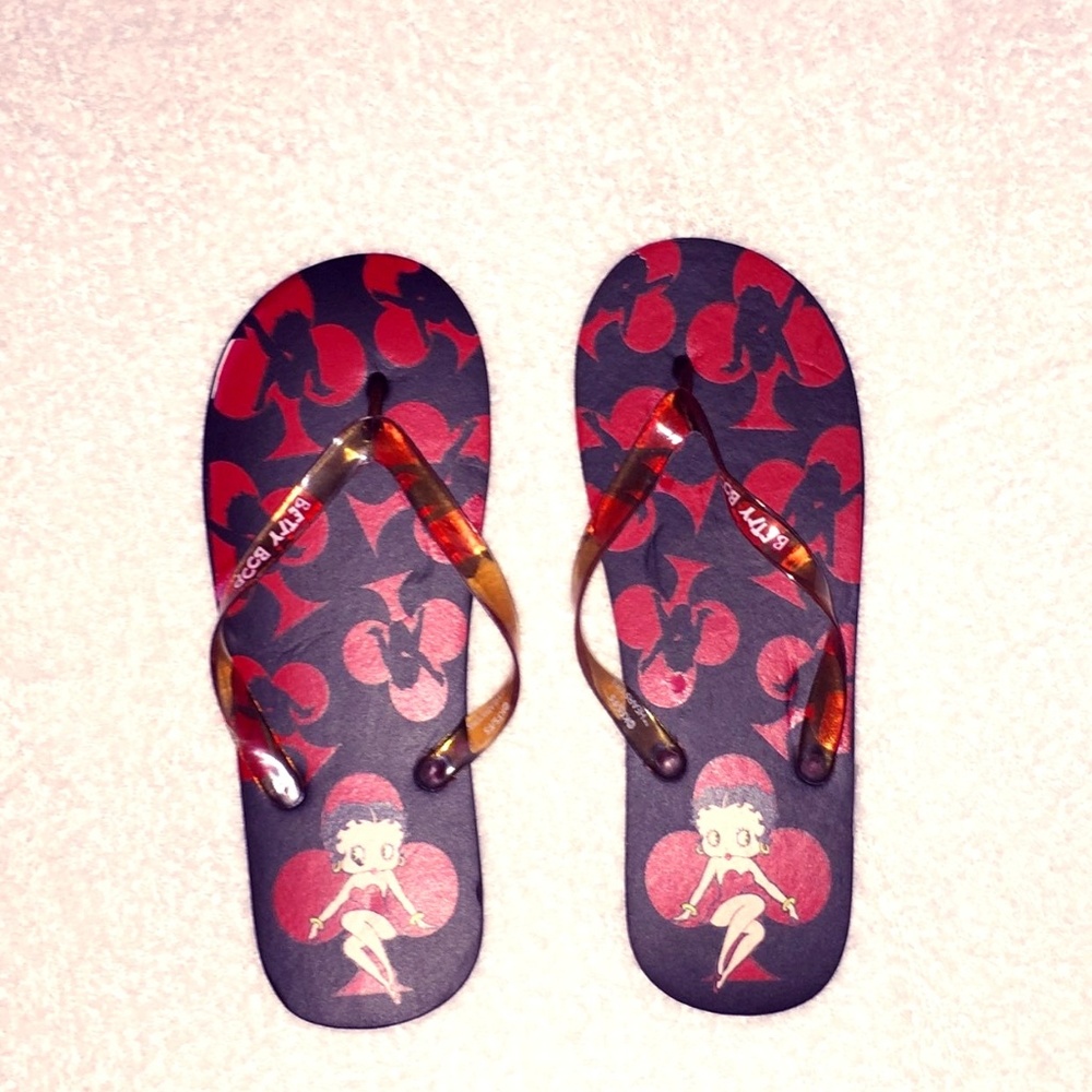 Betty Boop Flip Flop Sandal Thong